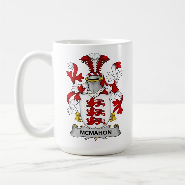 McMahon Familjevapen Mugg (Vänster)