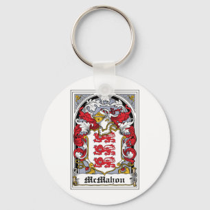 McMahon familjvapensköld Nyckelring