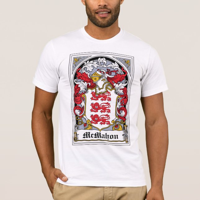 McMahon familjvapensköld Tee Shirt (Framsida)
