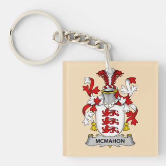 McMahon Family Coat of Arms Keychain