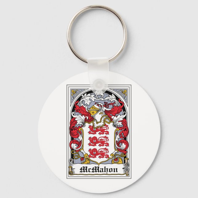 McMahon Family Crest Nyckelring (Framsida)