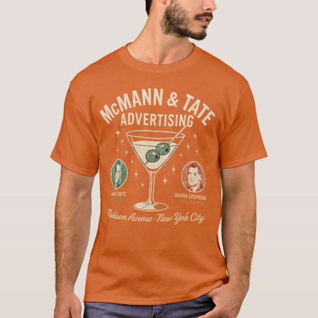 McMann & Tate Advertising T Shirt (Framsida)