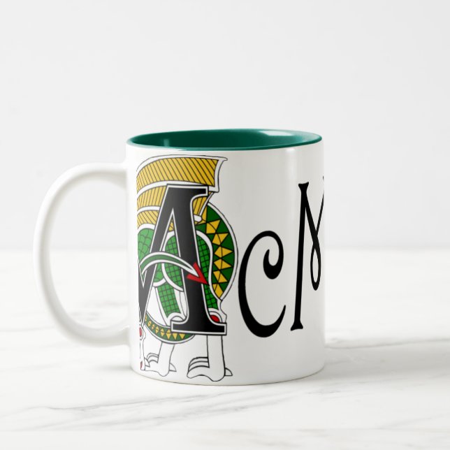 McManus Celtic drakemugg Två-Tonad Mugg (Vänster)