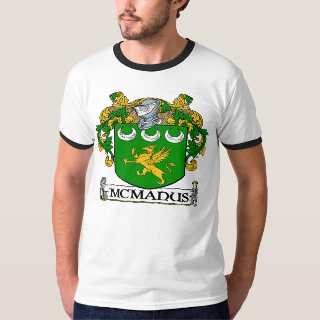 McManus vapensköld Tee Shirt (Framsida)