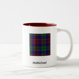 McMichael Tartan & vapensköldmugg Två-Tonad Mugg