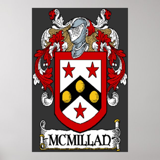 McMillan-Jacka av Arm Print Poster (Framsidan)