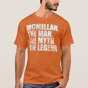 McmillanMcmillan Family namn Mcmillan, efternamn M T Shirt