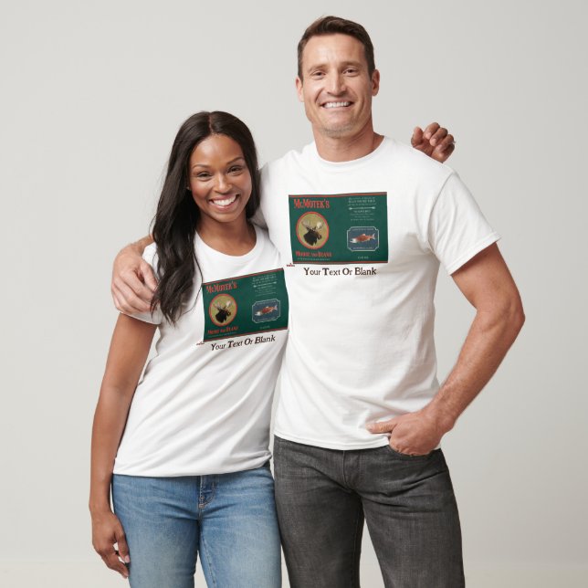 McMoteks ask- och bönetikett T Shirt (Unisex)