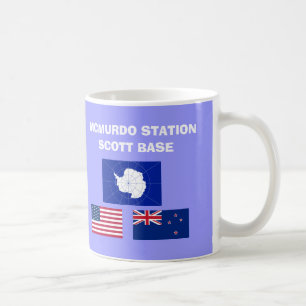 McMurdo baserar flygplatsen Kaffemugg