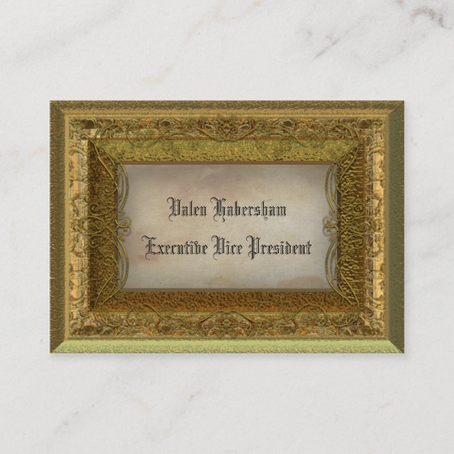 McMyles Victoriananpassade Visitkort (Framsida)