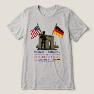 McNair Barracks Berlin Kalla kriget-veteran T Shirt