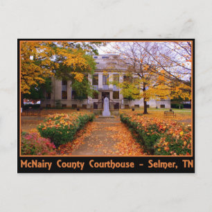 McNairy County Domstol - Selmer, TN Vykort