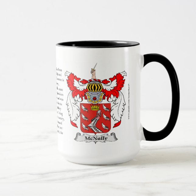 McNally familjvapensköld Mugg (Höger)