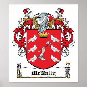 McNally familjvapensköld Poster