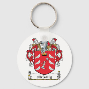 McNally Family Crest Nyckelring