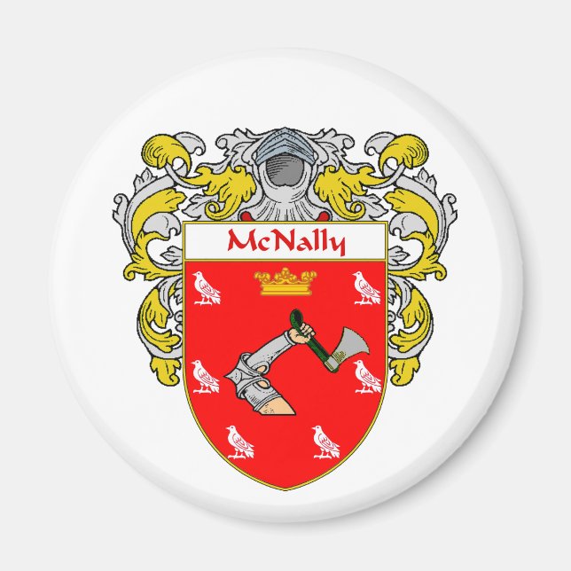 McNally Jackar av Arm (Mantled) Magnet (Framsidan)
