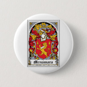 Mcnamara familjvapensköld knapp