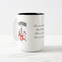 McNamara Family Crest, Translation & Meaning