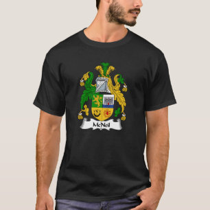 McNeil Jackar om Arm McNeil Family Crest T Shirt