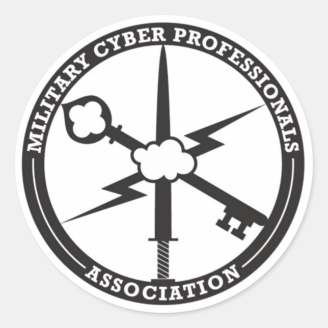 MCPA Sticker Runt Klistermärke (Framsida)