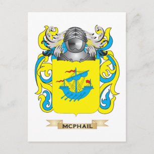 McPhail Jackar av Arm (Family Crest) Vykort