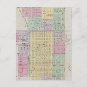 McPherson City, McPherson County, Kansas Vykort