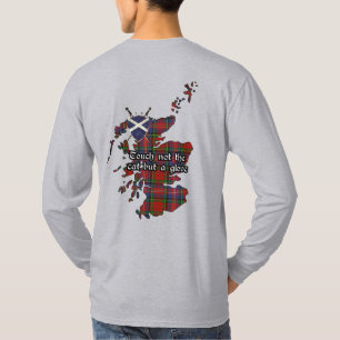 McPherson Klan Badge och Tartan Långärmad T Shirt
