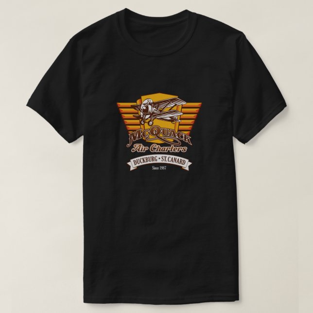 McQuack Luft Charters Essential T Shirt (Design framsida)