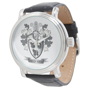 McQueen Family Crest Jackar om Arm Armbandsur
