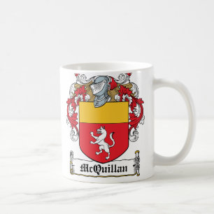 McQuillan familjvapensköld Kaffemugg