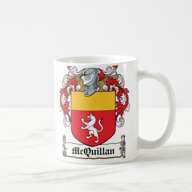 McQuillan familjvapensköld Kaffemugg (Höger)