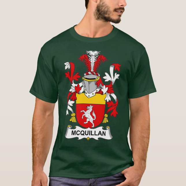McQuillan Jackar om Arm Family Crest T Shirt (Framsida)