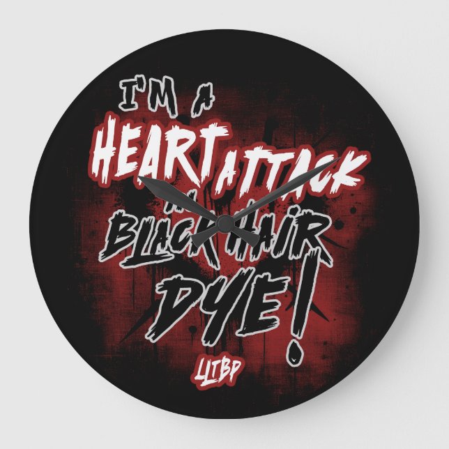 MCR HeartAttack Stor Klocka (Framsida)