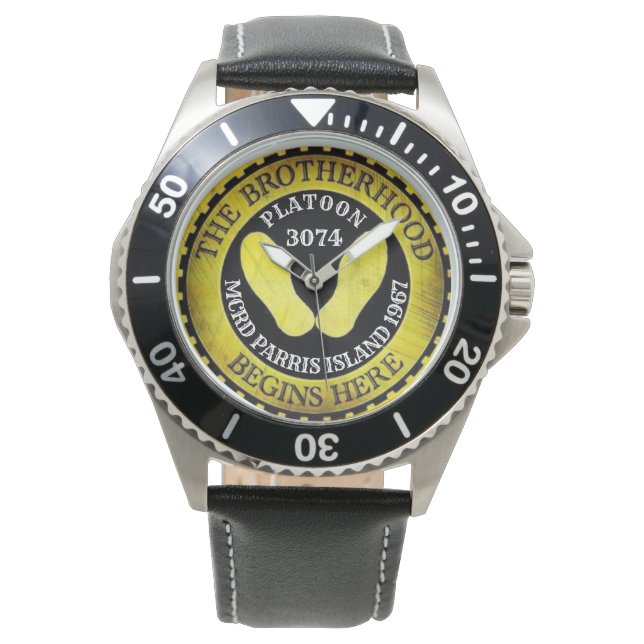 MCRD PARRIS ISLAND 3074-1967 ARMBANDSUR (Framsida)