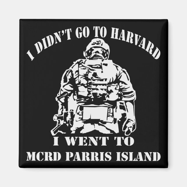 MCRD Parris Island #USAPatriotGraphics © Magnet (Framsidan)
