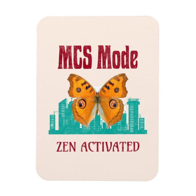 MCS-läge Zen Aktiverad Fjärilsmedvetenhet Beskrivn Magnet (Vertikal)