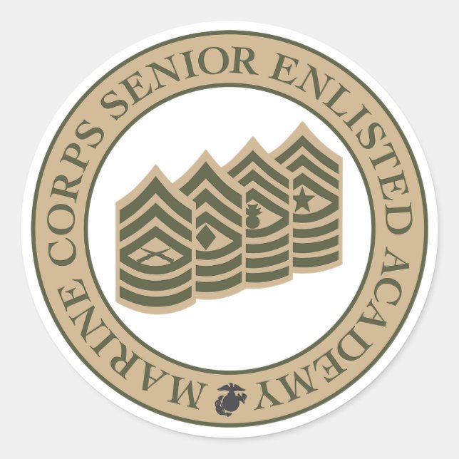 MCSEA Stickers Runt Klistermärke (Framsida)