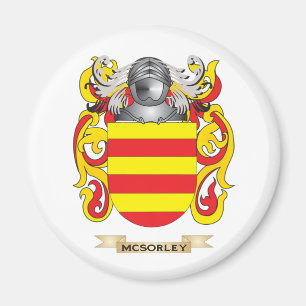 McSorley vapensköld (familjvapenskölden) Magnet