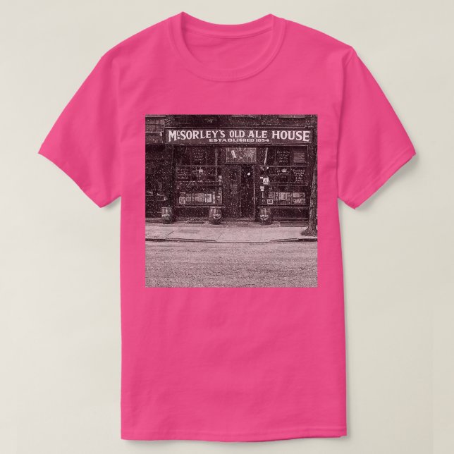 McSorleys Old Ale House T Shirt (Design framsida)