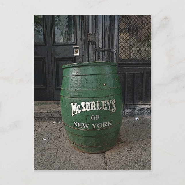 McSORLEY'S Vykort (Framsida)