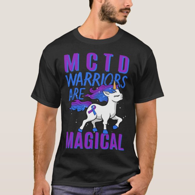 MCTD blandad bindvävssjukdom Unicorn ID T Shirt (Framsida)
