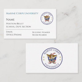 MCU-Affärskort Visitkort