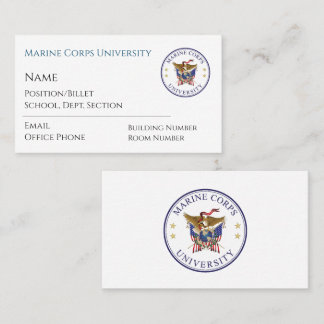 MCU-Affärskort Visitkort