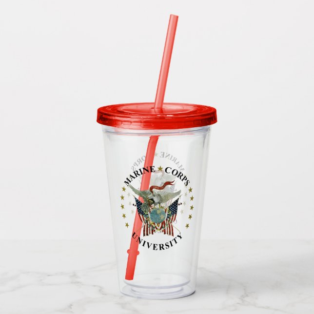 MCU Akryltumbler Take Away Mugg (Baksida)