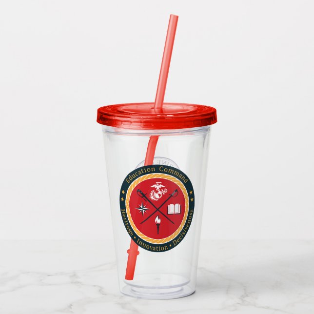 MCU Akryltumbler Take Away Mugg (Baksida)