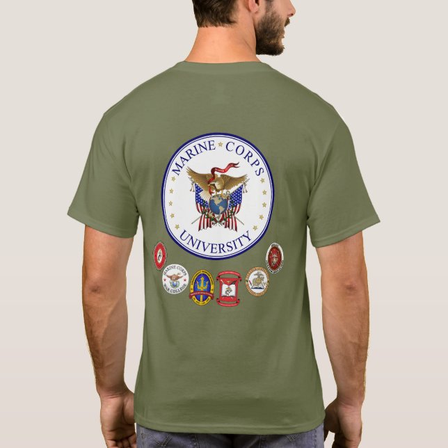 MCU med Skolor Skivvy Shirt 2 T Shirt (Baksida)