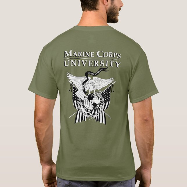 MCU med skolors Skivvy Shirt ver 2 T (Baksida)