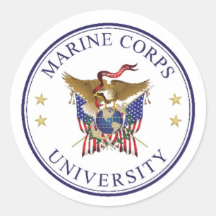 MCU Sticker Runt Klistermärke