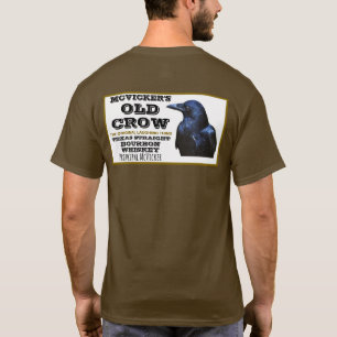 McVickers gamla Kråka Whiskey Principal Texas Shir T Shirt