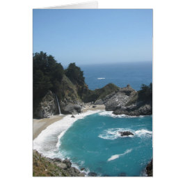 McWay Falls- Big Sur Hälsningskort
